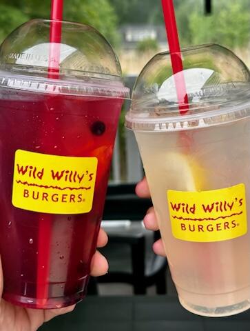 Hand-squeezed Blueberry & Old-Fashioned Lemonade