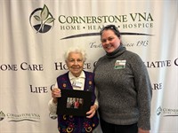 36 Years of Impact: Stella Concludes Remarkable Volunteer Career at Cornerstone VNA
