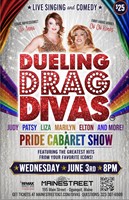 Dueling Drag Divas PRIDE Cabaret Show! All LIVE Singing! Comic Celebrity Impression Show