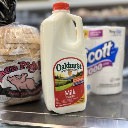 We carry the basics too... Bread, milk, and TP for the winter storms