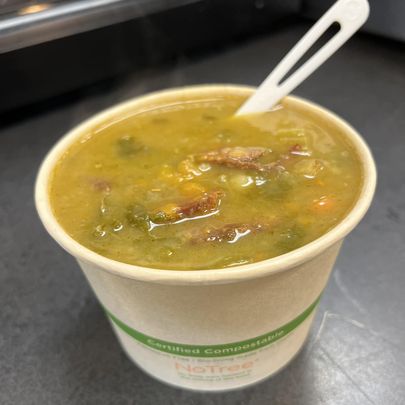 We make homemade soups, chowders and chili daily