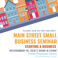 Main Street Small Business Seminar
