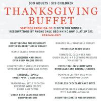 Thanksgiving Buffet at Farm & Fire