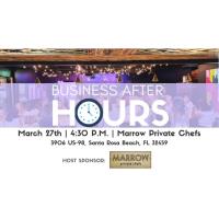 March Business After Hours Hosted by Marrow Private Chefs & sponsored by Emmanuel Sheppard & Condon