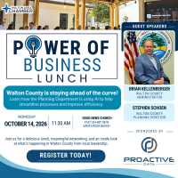 POSTPONED! October 2026 Power of Business Lunch sponsored by Proactive Data