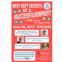 Secrets of a #SuccessfulNonprofit Sponsored by Walton County Prevention Coalition