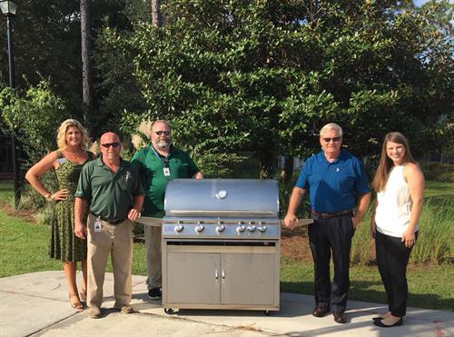 We're proud to support our community by giving back!  This Blaze Grill went to our friends at Children in Crisis, Inc.