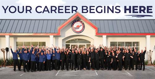 Our Amazing Team! Step Up to a New Career at Step One!