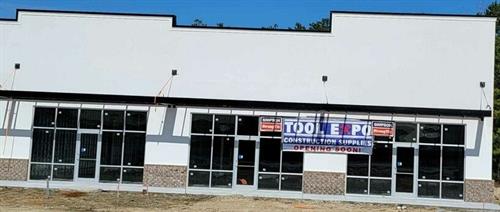 Progress picture of the new Freeport location.