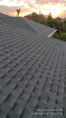 Beautiful Roofing Solutions with a Florida Sunset