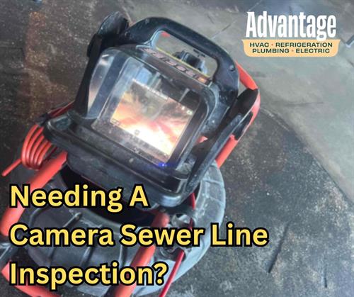 Camera Sewer Line Inspection 