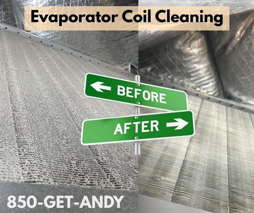 Evaporator Coil Cleaning