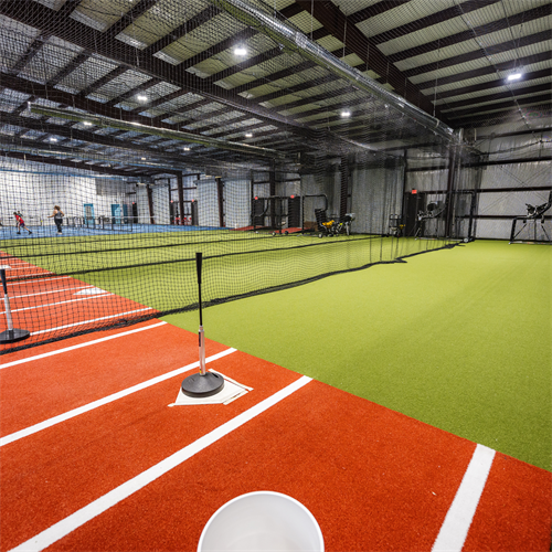 Indoor Batting Cages - Equipped for Baseball & Softball