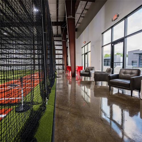 Indoor Batting Cages - Equipped for Baseball & Softball
