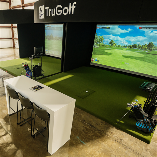 Two TruGolf Simulators for practice or play