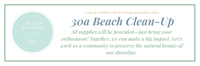 Beach Clean Up with Acton Academy of 30a