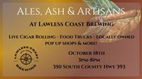 Cigars and Brews @ Lawless Coast Brewing - Ales, Ash, and Artisans