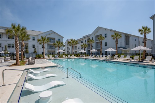 Pool side