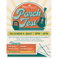 THE WATERSOUND ORIGINS COMMUNITY TO HOST “WATERSOUND ORIGINS PORCHFEST EVENT ON OCTOBER 9, 2022