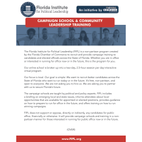 Walton Area Chamber Hosting Online Campaign School & Community Leadership 