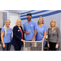 Andrew Funk receives Eglin Federal Credit Union’s Five-Star Performer Award for the second quarter o