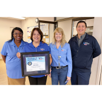 Eglin Federal Credit Union recognizes Wilma Taylor for 25 years of service