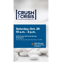 The Crush Crisis Prescription Drug Take Back Day 