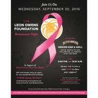 Leon Owens Foundation Restaurant Night
