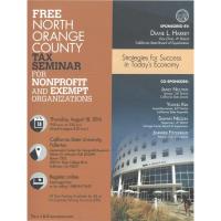 Free Tax Seminar for Nonprofits and Exempt Organizations