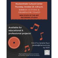 Muckenthaler Cultural Center - Ribbon Cutting Ceremony -  State of the Art Recording Studio