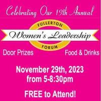 Fullerton Women's Leadership Forum
