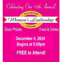 Fullerton Women's Leadership Forum