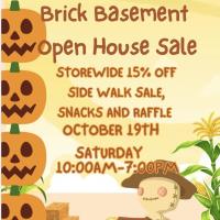 Brick Basement Open House Sale