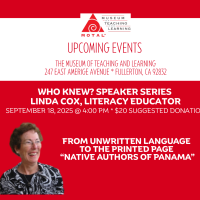Museum of Teaching and Learning Speaker Series: Linda Cox