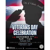 Veterans Day Parade & Ceremony Fullerton