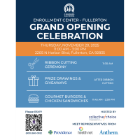 Covered California Enrollement Center Grand Opening Celebration