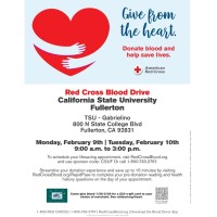 CSUF Blood Drives