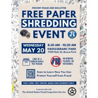 City of Buena Park: Free Paper Shredding Event