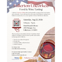Fullerton Uncorked 2026