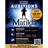 Arts & Learning Conservatory: Matilda Jr. - Auditions