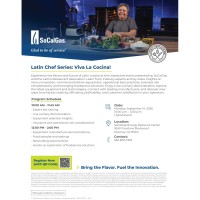 Free Latin Food Event at SoCalGas Energy Resource Center