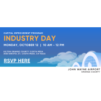 2026 John Wayne Airport CIP Industry Day