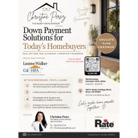 Down Payment Solutions for Today's Buyers Workshop