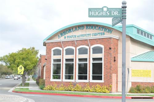 The Education Center is located on Hughes Drive behind the Amerige Heights Shopping Center