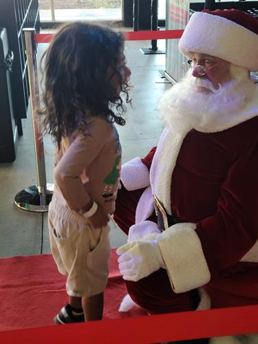 meeting Santa