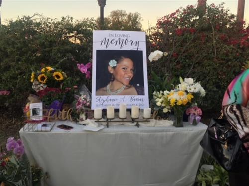 My daughter Stephanie's Memorial Service