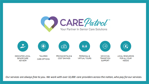 We pride ourselves the best service for our older adults and their families