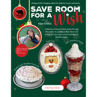  Save Room For A Wish® in December