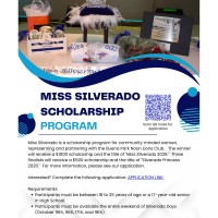 2026 Miss Silverado Scholarship Program