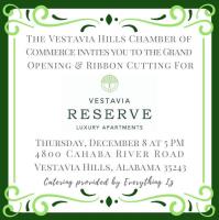 Ribbon Cutting: Vestavia Reserve Luxury Apartment Homes